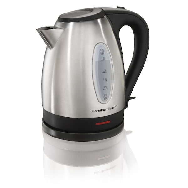 Hamilton Beach Hamilton Beach 1.7 L Black/Silver Electric Kettle 40880 - main
